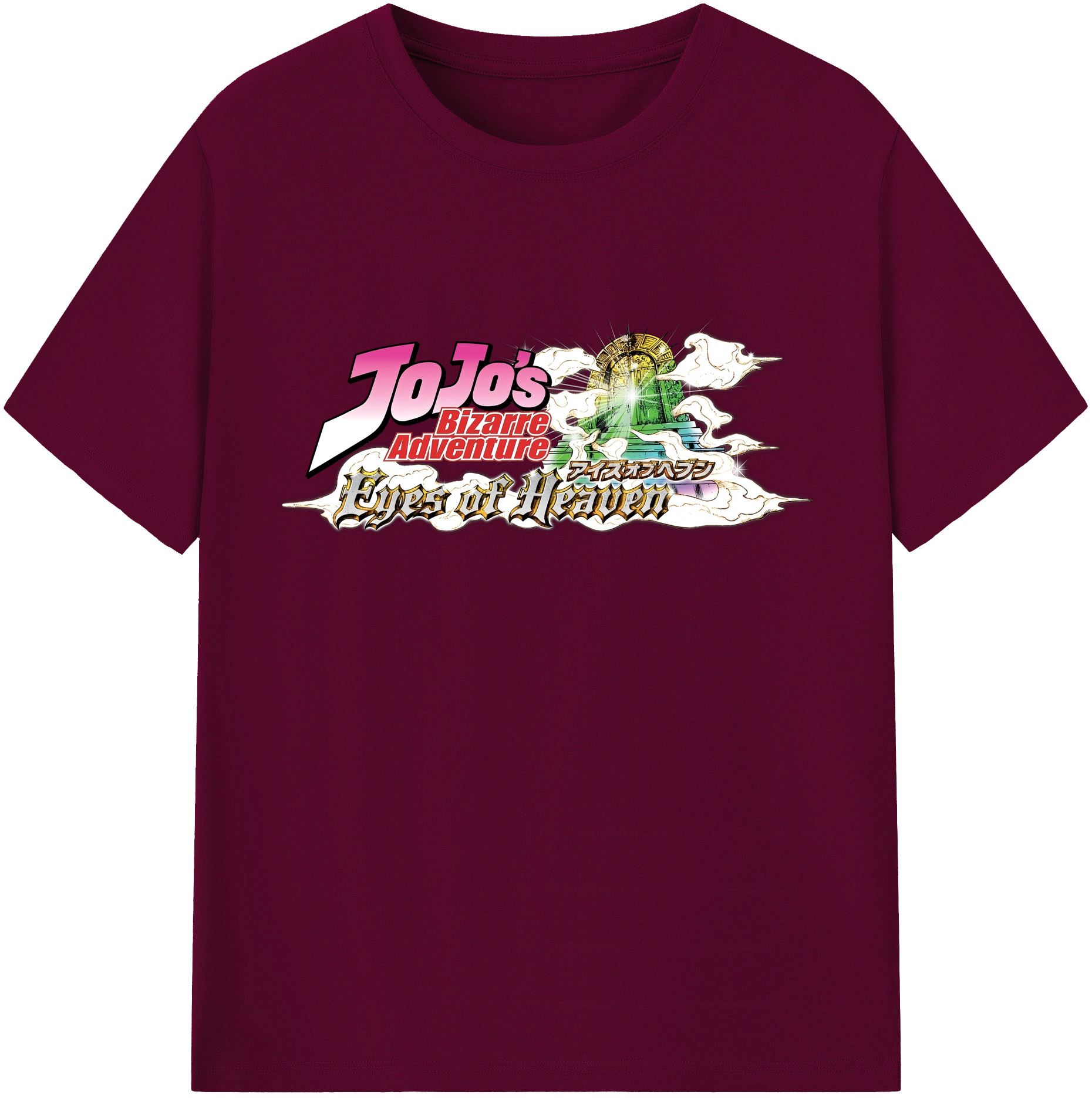 （画像用） ジョジョの奇妙な冒険 JoJo's Bizarre Adventure レディースカジュアルプリントTシャツ（綿100％）
